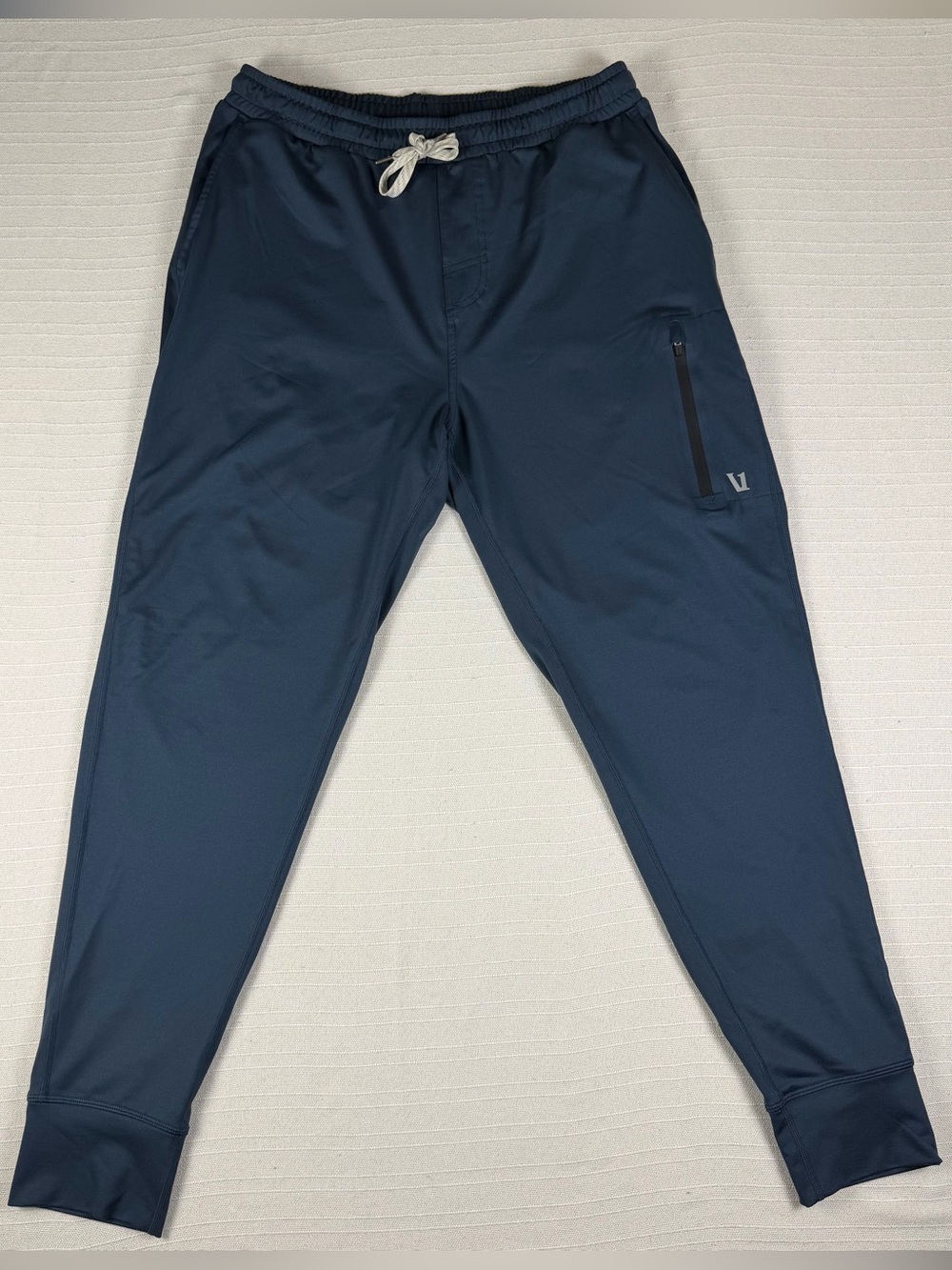 Vuori Sunday Performance Jogger Pants Size Medium Blue Athletic